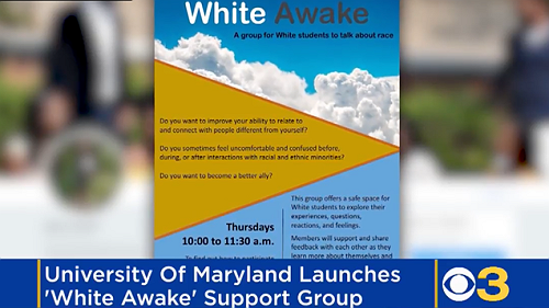 'Safe Space for White Students' Backfires at University of Maryland 'Safe Space for White Students' Backfires at University of Maryland