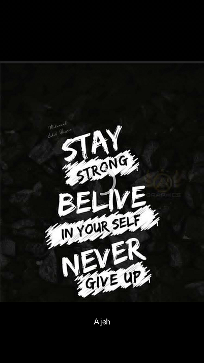 Stay strong
